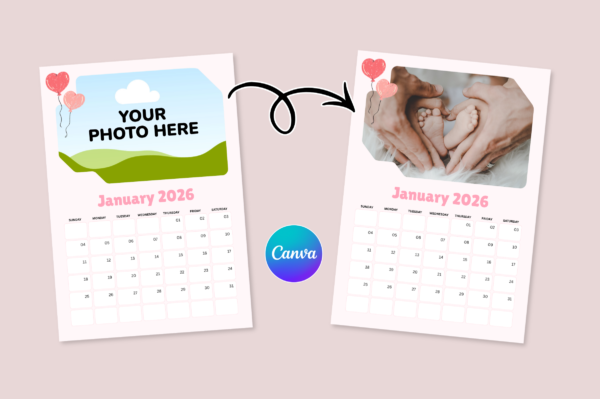 Canva Editable Calendar 2026 Templates Feature Image 3 2026 canva photo calendar editable template - image 5