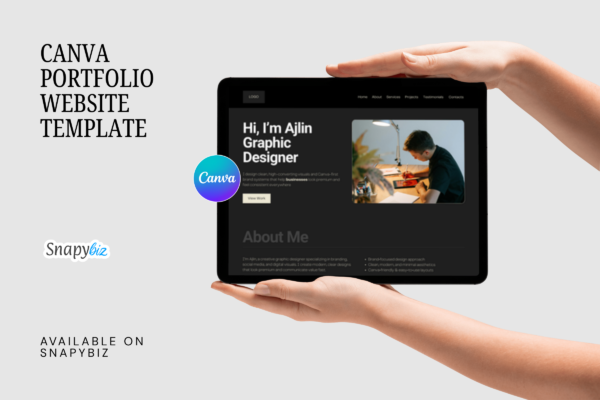 Canva Portfolio Website Template Feature Images 10 1 Canva portfolio website editable template - image 11