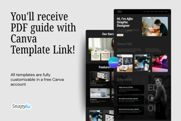 Canva Portfolio Website Template Feature Images 4 1 Canva portfolio website editable template - image 5