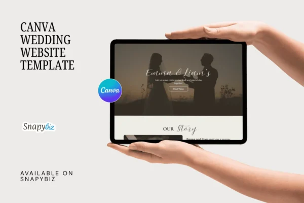 Canva Wedding Website Template Feature Images 10 Canva wedding website editable template - image 8