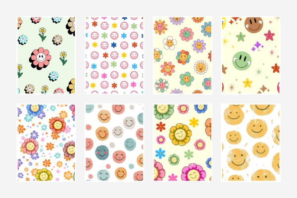 Digital Paper Happy Smile Feature Images 2 Digital paper happy smile sublimation - image 2