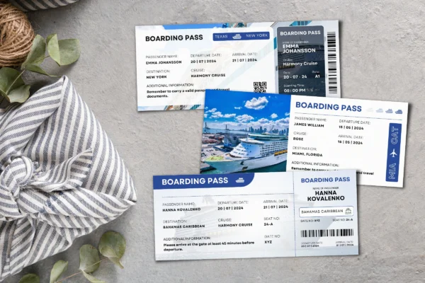 Editable Cruise Ticket Template Bp 290 Feature Image 7 Cruise canva surprise trip ticket canva template - image 4