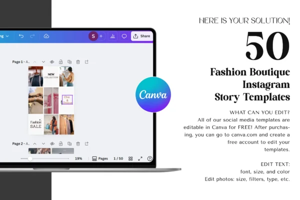 Fashion Boutique Graphic Instagram Story Templates Feature Images 02 1 Fashion instagram canva story templates - image 5