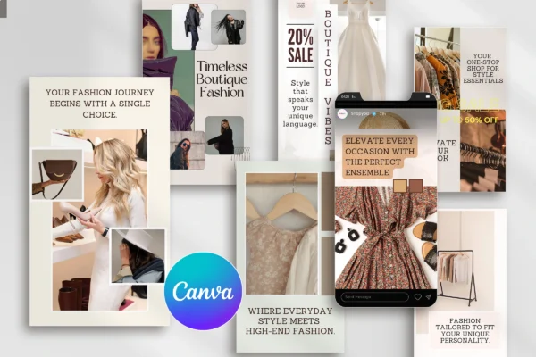 Fashion Boutique Graphic Instagram Story Templates Feature Images 05 1 Fashion instagram canva story templates - image 2