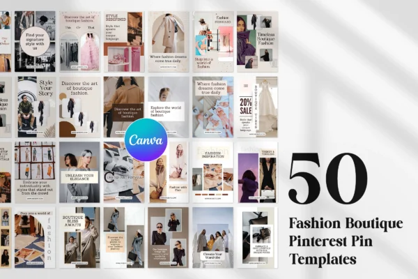 Fashion Boutique Pinterest Templates Feature Images 03 1 Fashion boutique pinterest pins templates - image 3