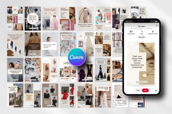 Fashion Boutique Pinterest Templates Feature Images 06 Fashion boutique pinterest pins templates - image 6