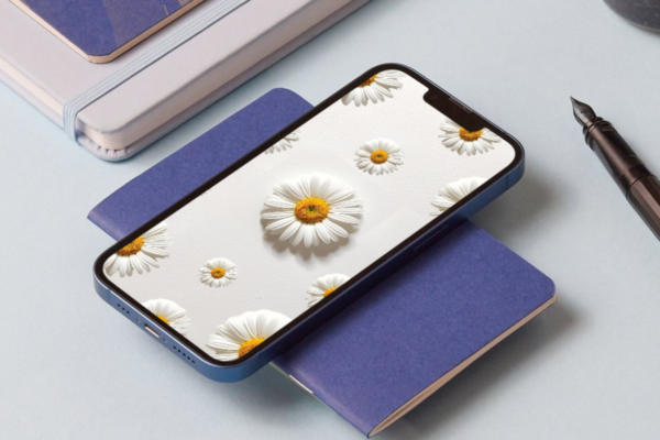 Flower Wallpaper Feature Images 3 Aesthetic vintage flower iphone android wallpaper pack - image 3