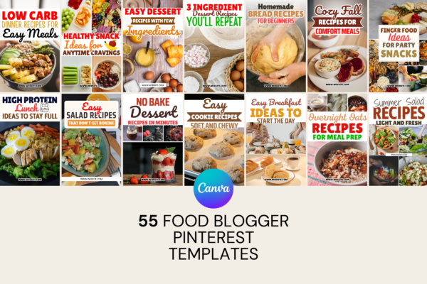 Food Blogger Pinterest Templates Feature Image 2 1 Food blogger pinterest marketing pin - image 2