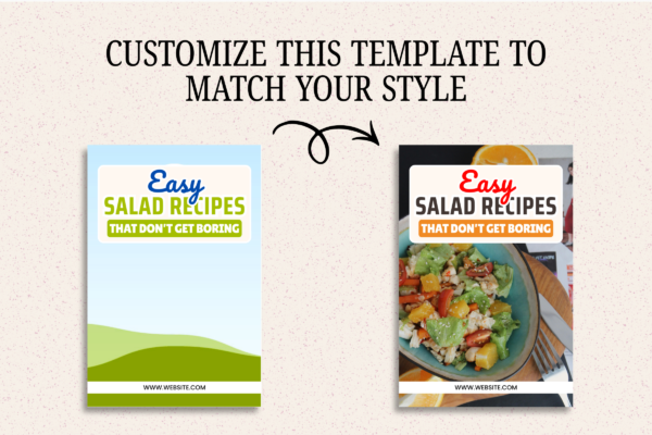 Food Blogger Pinterest Templates Feature Image 9 Food blogger pinterest marketing pin - image 8