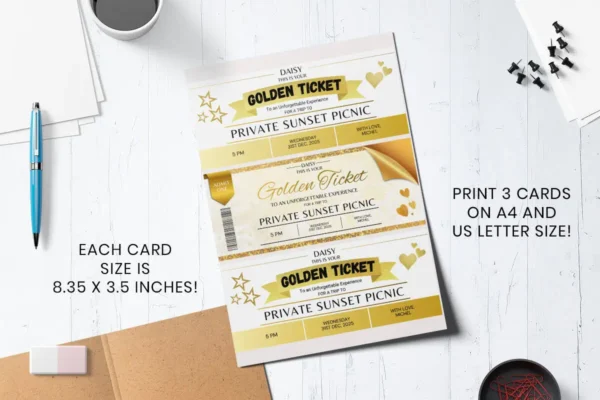 Golden Ticket Feature Image 4 Editable golden ticket canva template - image 5