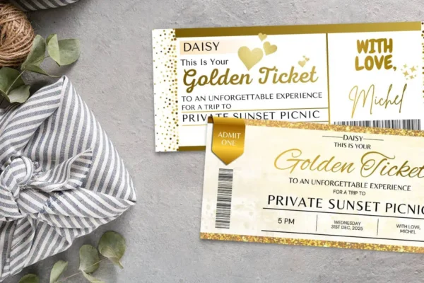Golden Ticket Feature Image 7 Editable golden ticket canva template - image 7