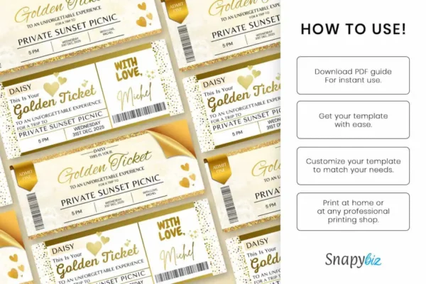 Golden Ticket Feature Image 8 Editable golden ticket canva template - image 8