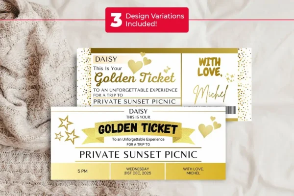 Golden Ticket Feature Image 9 Editable golden ticket canva template - image 9