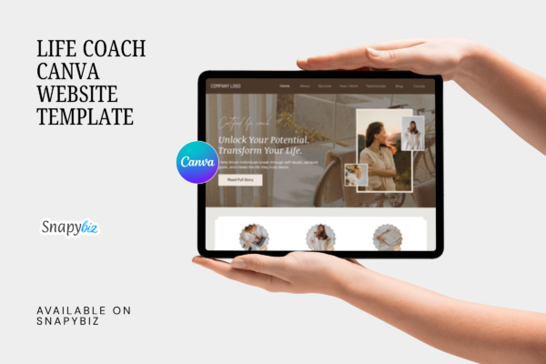 Life Coach Canva Website Template Feature Images 10 Life coach canva website editable template - image 10