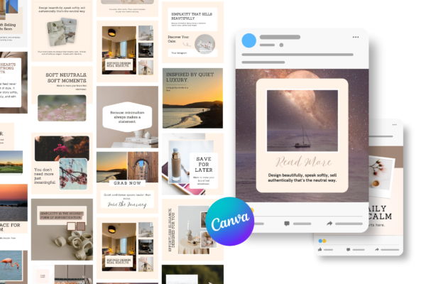 Neutral Instagram Post Templates Feature Images 10 Canva neutral instagram post template - image 10