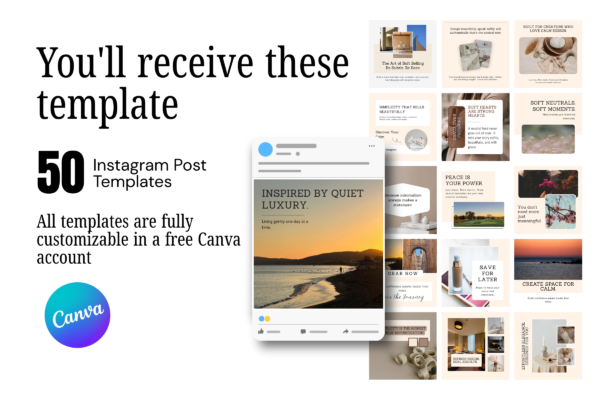 Neutral Instagram Post Templates Feature Images 9 Canva neutral instagram post template - image 9