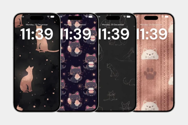 Pink Kitty Cat Wallpaper Feature Images 5 Pink kitty cat iphone android wallpaper - image 5