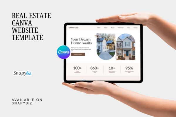 Real Estate Canva Website Template Feature Images 10 1 Real estate website canva editable templates - image 11