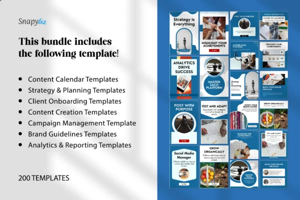 Social Media Manager Template Bundle Feature Images 4 Social media manager canva template bundle for marketing - image 4