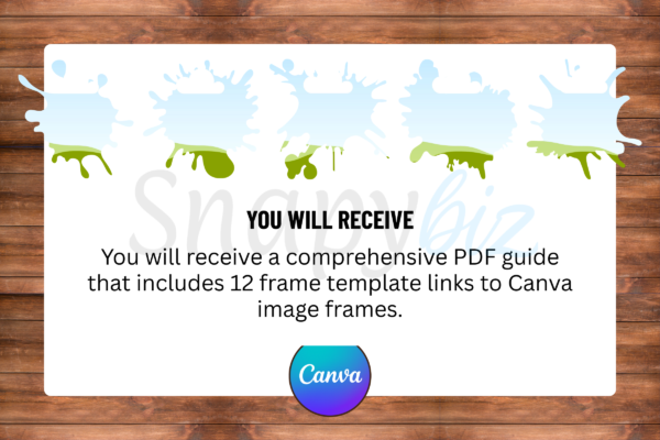 Splash Frame Template Feature Images 8 Editable canva splash frame template - image 7