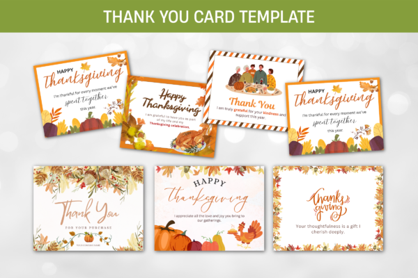 Thanksgiving Bundle Feature Images 6 Thanksgiving template mega pack - image 5