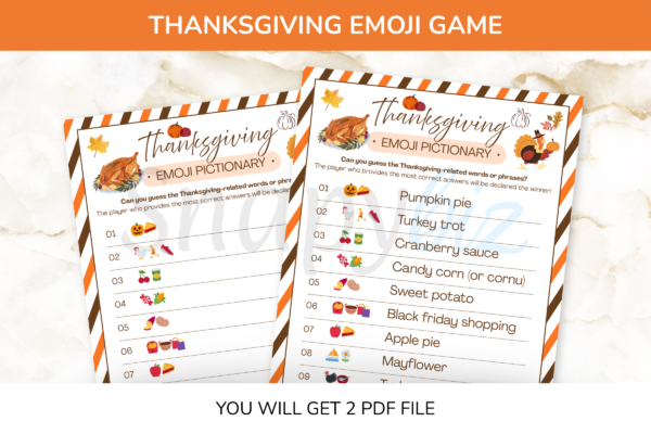 Thanksgiving Emoji Game Feature Images 6 Thanksgiving emoji game for adults - image 6