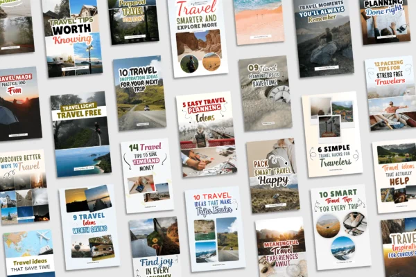 Travel Blogger Pinterest Pins Template Feature Image 1 1 Canva travel blogger pinterest pins templates - image 2