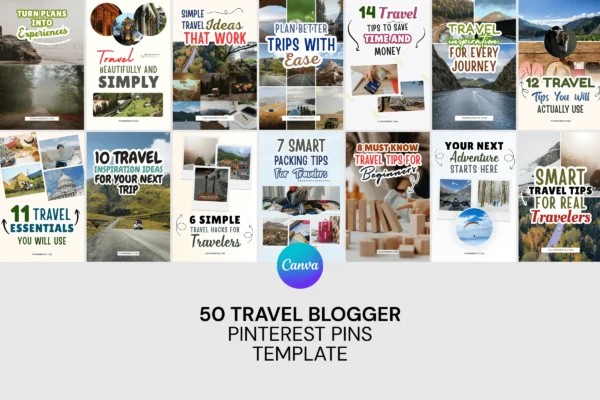 Travel Blogger Pinterest Pins Template Feature Image 2 1 1 Canva travel blogger pinterest pins templates - image 3