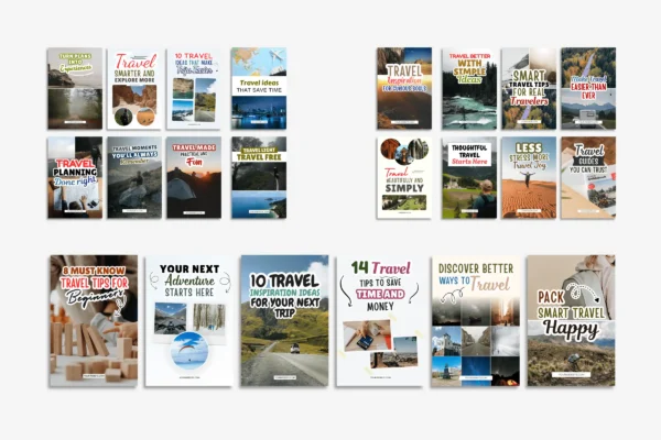 Travel Blogger Pinterest Pins Template Feature Image 5 1 Canva travel blogger pinterest pins templates - image 6
