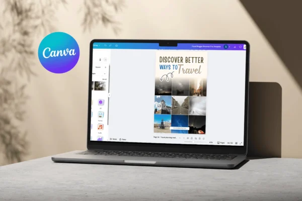 Travel Blogger Pinterest Pins Template Feature Image 7 1 Canva travel blogger pinterest pins templates - image 8