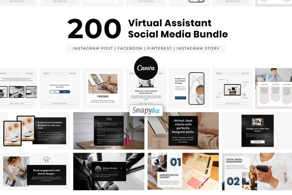 Virtual Assistant Social Media Canva Virtual Assistant Social Media Canva