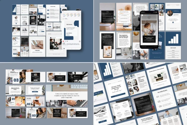 Virtual Assistant Social Media Bundle Feature Images 2 Virtual assistant social media canva - image 2
