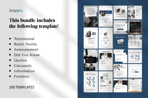 Virtual Assistant Social Media Bundle Feature Images 4 Virtual assistant social media canva - image 4
