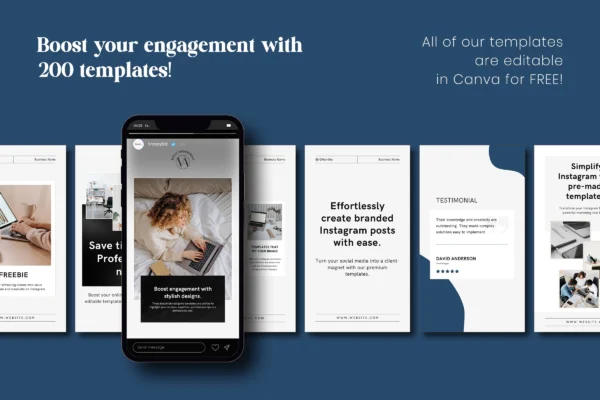 Virtual Assistant Social Media Bundle Feature Images 6 Virtual assistant social media canva - image 6