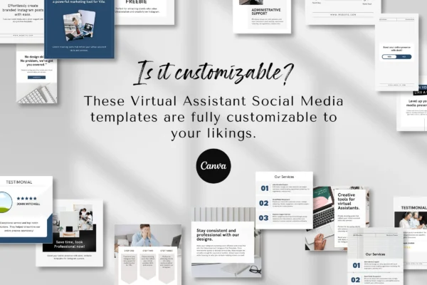Virtual Assistant Social Media Bundle Feature Images 8 Virtual assistant social media canva - image 8