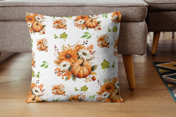 Watercolor Pumpkin Autumn Digital Paper Feature Images 3 Watercolor pumpkin autumn digital paper - image 3