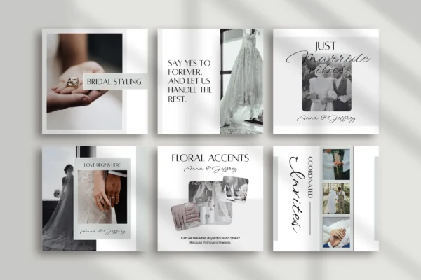 Wedding Instagram Template Fb 145 Feature Images 5 1 Free wedding instagram canva templates - image 5