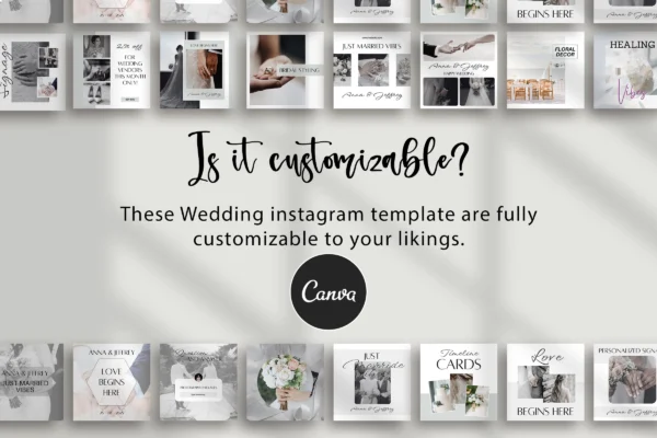 Wedding Instagram Template Fb 145 Feature Images 9 1 Free wedding instagram canva templates - image 8