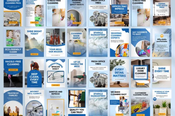 Cleaning Business Pinterest Templates Feature Images 10 Cleaning business pinterest pins templates - image 10
