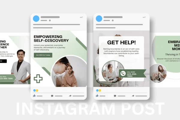 Psychologist Social Media Template Bundle Feature Images 8 Psychology social media canva template bundle - image 7