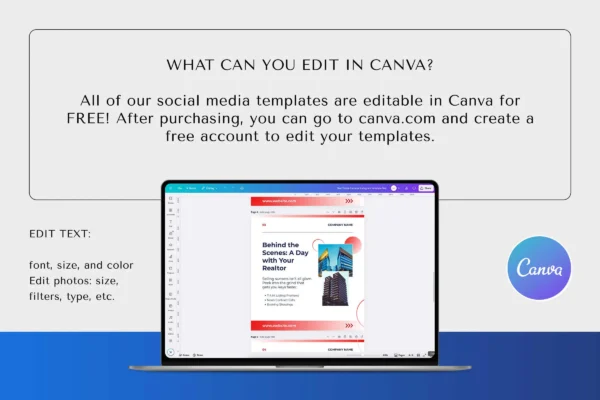 Real Estate Bundle Feature Images 3 Editable real estate social media marketing bundle - image 3