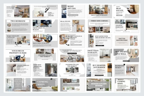 Real Estate Facebook Templates Feature Images 10 Real estate facebook canva post editable template - image 10
