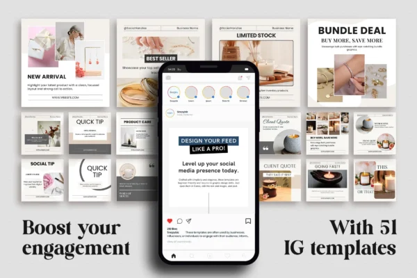 Small Business Instagram Post Template Feature Images 3 Small business canva editable instagram template - image 3