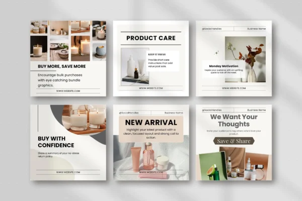 Small Business Instagram Post Template Feature Images 6 Small business canva editable instagram template - image 6