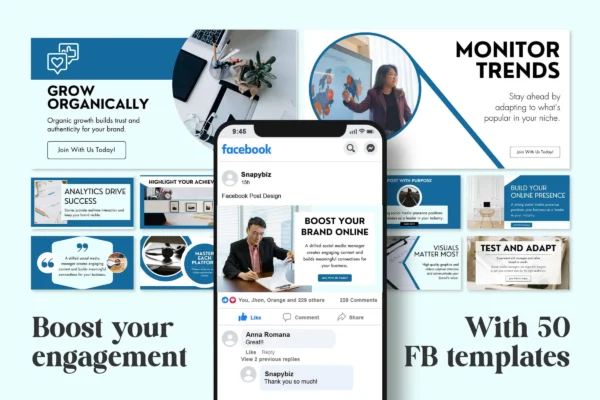 Social Media Manager Facebook Templates Feature Images 3 Social media manager facebook templates - image 3
