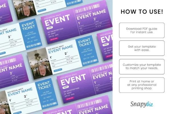 Event Ticket Template Fb 130 Feature Images 8 Free and customizable ticket templates for any event - image 8
