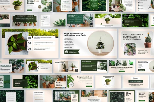 Plant Facebook Post Templates Feature Images 4 Editable plant facebook canva post templates for marketing - image 4