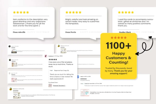 Clothing Business Thank You Card Fb 122 Feature Images 10 Free clothing business thank you card canva template - image 2