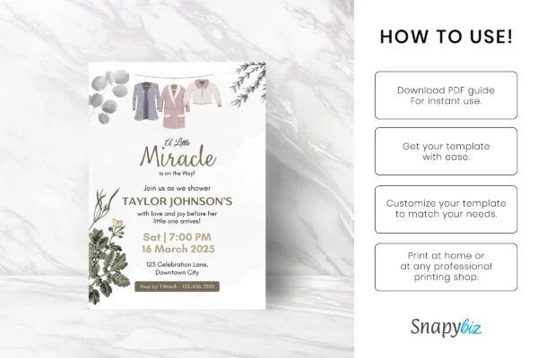 Gender Neutral Baby Shower Invitation It 54 Feature Images 5 Gender neutral baby shower invitation canva template - image 6