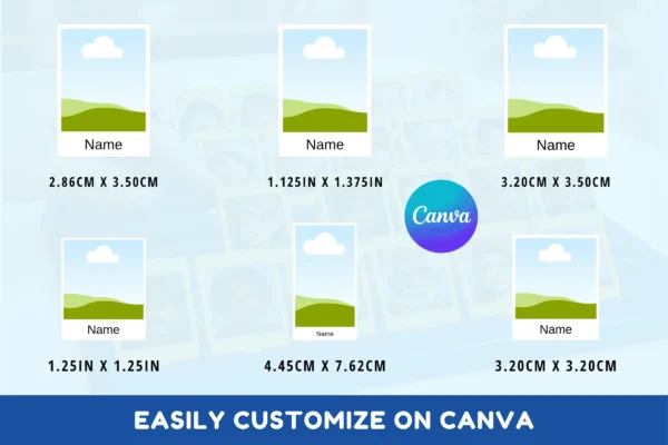 Guess who board game canva editable template - image 10